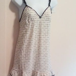 Victoria secret small white/black